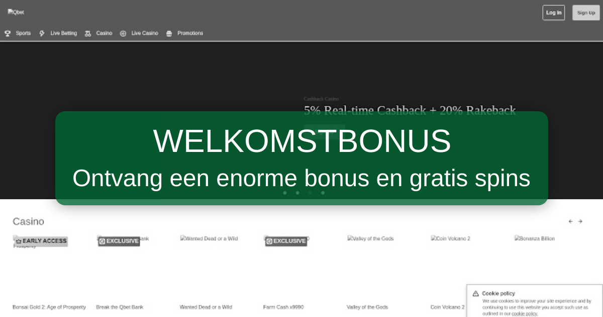 QBet Casino Nederland - Premium gaming voor Nederlandse spelers